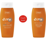 Ziaja Sun SPF 20 wodoodporne mleko do opalania 150 ml + aktywator opalania z tyrozyną 150 ml, duopack