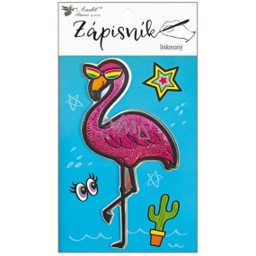 Zeszyt w linie 3D Płomień 64 stron 10,5 x 15 cm