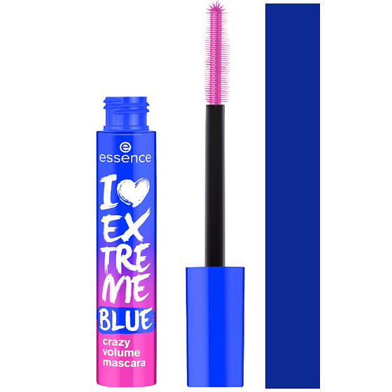 Essence I love Extreme Crazy volume niebieska mascara 12 ml