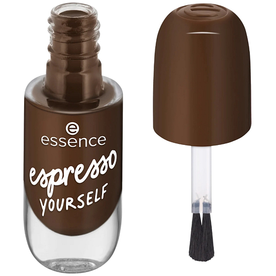 Essence lak na nehty gel nail Colour 86 Espresso Yourself 8 ml
