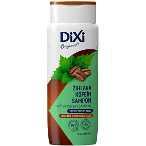 Dixi szampon pokrzywowo-kofeinowy przeciw wypadaniu włosów, 400 ml