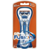Gillette Fusion maszynka do golenia i 2 wymienne ostrza