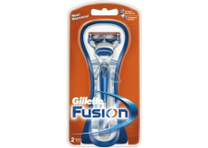 Gillette Fusion maszynka do golenia i 2 wymienne ostrza