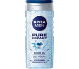 Nivea Men Pure Impact sprchový gel na tělo, tvář a vlasy 250 ml