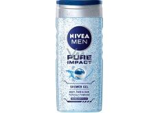 Nivea Men Pure Impact sprchový gel na tělo, tvář a vlasy 250 ml