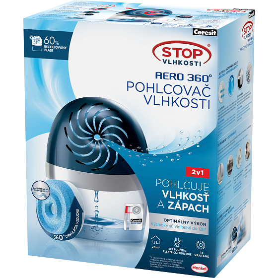 Ceresit Stop wilgoci Aero 360° osuszacz powietrza, 450 g