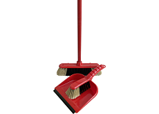 Spokar zestaw do sprzątania EKO, miotła z kijem 120 cm + zmiotka z łopatką