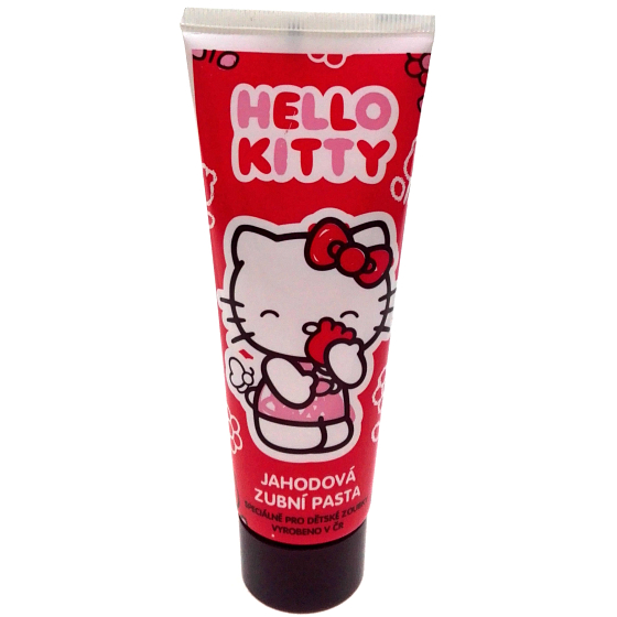 Hello Kitty Truskawkowa pasta do zębów dla dzieci 75 ml