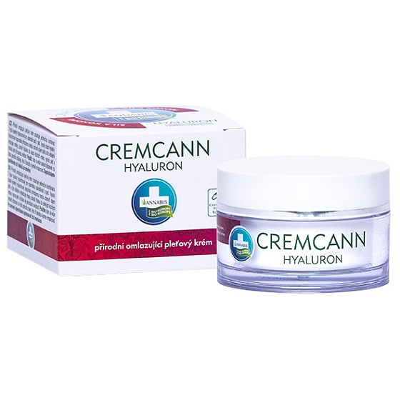 Annabis Cremcann Hyaluron přírodní hydratační pleťový krém 15 ml