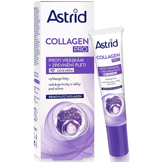 Astrid Collagen Pro proti vráskám + zpevnění pleti oční krém 15 ml