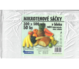 Impro Woreczki mikroténowe w bloku 12my 300 x 500 mm 50 sztuk