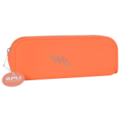 Apli Fluo Penál silikonowy neonowy pomaračczowy 185 x 75 x 55 mm