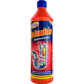 IO Stura Facile Hydroxid sodný czyszczący odpady, 1 l