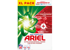 Ariel Ultra Oxi Effect proszek do prania do usuwania plam i dla ekstra higieny 50 dawek 2,8 kg