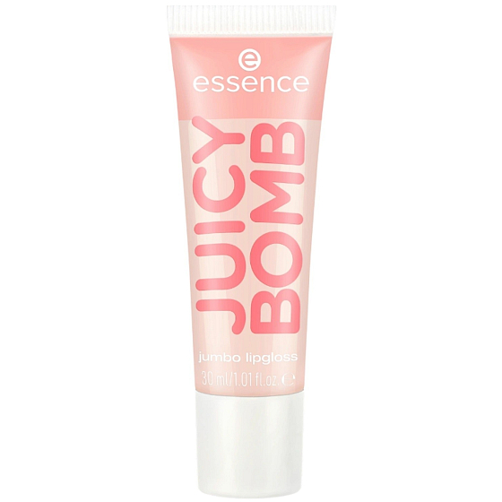 Essence Juicy Bomb Party Jumbo lesk na rty, odstín 01 Lovely Litchi, 30 ml