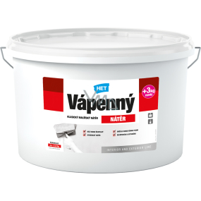 HET wapienna powłoka, biała, 12+3 kg