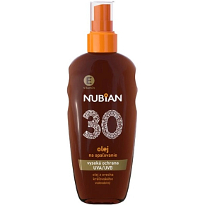 Nubian OF30 olej do opalování w sprayu 200 ml