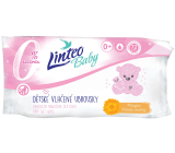 Linteo Baby Kwiat Księżyca nawilżane chusteczki dla dzieci 72 sztuki