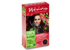Henna Naturalna farba do włosów Czarna 122 proszek 33 g