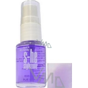 S-he Stylezone Quick Dry Rychleschnoucí sprej na nehty 13 ml S-he Stylezone Quick Dry Rychleschnoucí sprej na nehty 13 ml