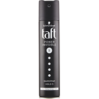 Taft Invisible Power Mega Strong lak do włosów, fixacja 5, 250 ml