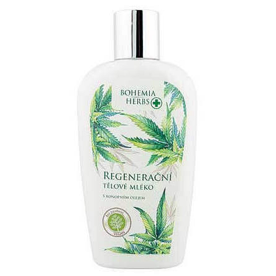 Bohemia Gifts Cannabis Olej konopny regeneracyjne mleczko do ciała 250 ml