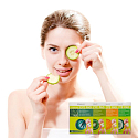 Absolute New York Cooling Eye Pad Cucumber with Vitamin E chladivé tampóny na oči 16 kusů