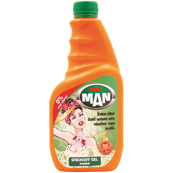 Bohemia Gifts mr. Man Univerzální čistič pro muže Tropical sprchový gel 500 ml