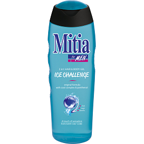 Mitia for Men Ice Challenge żel pod prysznic, 400 ml Mitia for Men Ice Challenge żel pod prysznic, 400 ml