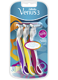 Gillette Venus 3 damskie jednorazowe maszynki do golenia z nawilżającą taśmą, 3 szt.