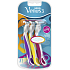 Gillette Venus 3 damskie jednorazowe maszynki do golenia z nawilżającą taśmą, 3 szt.