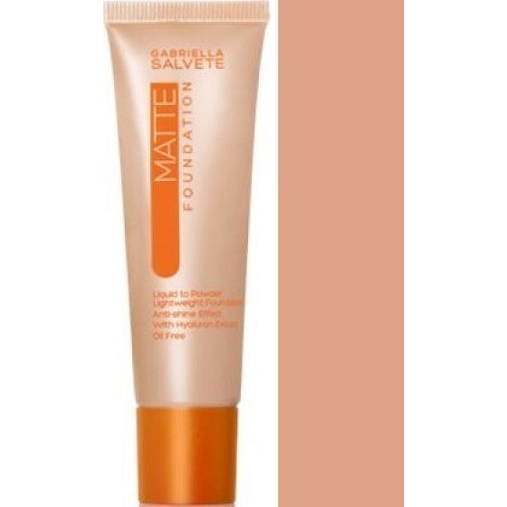 Gabriella Salvete Matte Foundation make-up 103 Soft Beige 30 ml