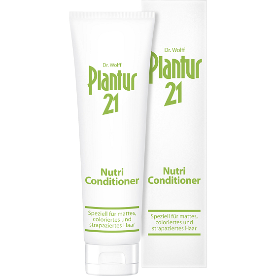 Plantur 21 Nutri balzám proti vypadávání vlasů, barvené a poškozené vlasy, pro ženy 150 ml