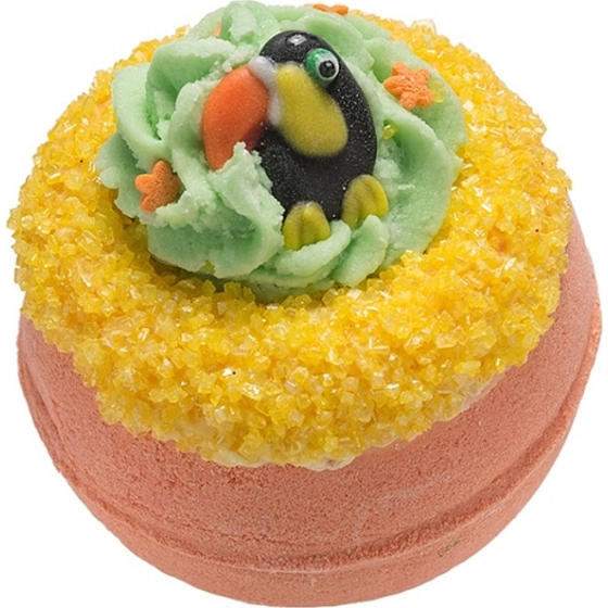 Bomb Cosmetics Tukan - Toucan Tango Šumivý balistik do koupele 160 g