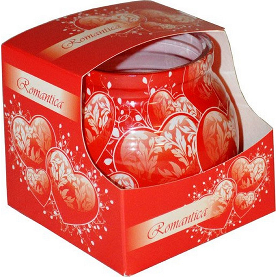Admit Romantica dekorativní aromatická svíčka ve skle 80 g