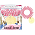Invisibobble Original Lisa & Lena oryginalna gumka do włosów czarna z ciemnoróżowym paskiem 1 sztuka