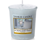 Yankee Candle A Calm & Quiet Place - Ciche i spokojne miejsce świeczka zapachowa votivna 49 g