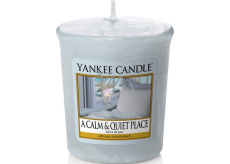 Yankee Candle A Calm & Quiet Place - Ciche i spokojne miejsce świeczka zapachowa votivna 49 g