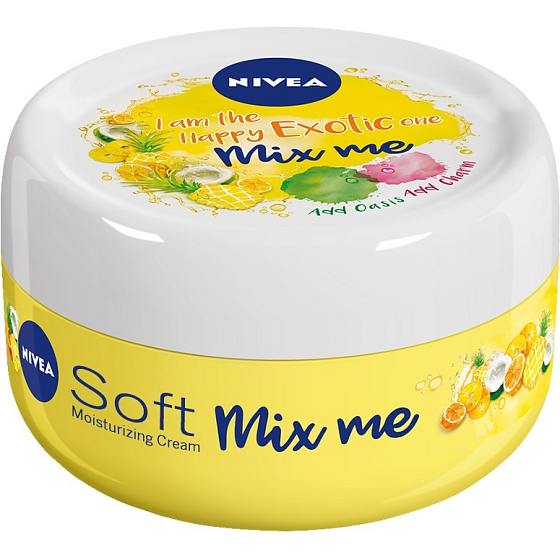 Nivea Soft Mix Me Happy Exotic svěží hydratační krém 100 ml