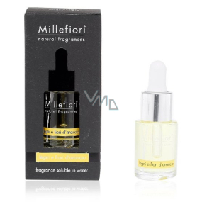 Millefiori Milano Natural Legni e Fiori d’Arancio - Dřevo a Pomerančové květy Aroma olej 15 ml