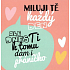 Nekupto Přání k Valentýnu Miluji Tě 100 x 100 mm 3435 XI