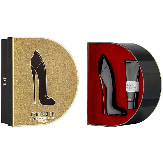 Carolina Herrera Good Girl parfémovaná voda pro ženy 80 ml + tělové mléko 100 ml, dárková sada