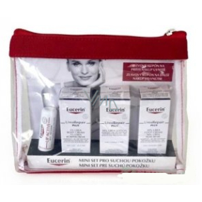 Eucerin UreaRepair PLUS tělový krém 5% Urea 20 ml + tělové mléko 10% Urea 20 ml + krém na nohy 10% Urea 20 ml + tyčinka na rty 4,8 g, kosmetická sada pro suchou pokožku Eucerin UreaRepair PLUS tělový krém 5% Urea 20 ml + tělové mléko 10% Urea 20 ml + krém na nohy 10% Urea 20 ml + tyčinka na rty 4,8 g, kosmetická sada pro suchou pokožku