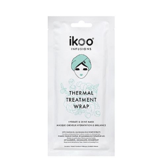 Ikoo Thermal Treatment Wrap Hydrate & Shine Termální maska v čepici pro hydrataci a větší lesk vlasů 1 kus