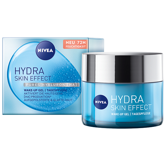 Nivea Hydra Skin Effect pleťový denní gelový krém s kyselinou hyaluronovou 50 ml