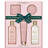 Baylis & Harding Jojoba, Vanilka & Mandlový olej mycí gel 300 ml + sprchový krém 300 ml + toaletní mýdlo 150 g + mléko na ruce a tělo 130 ml + tělové máslo 100 ml, kosmetická sada pro ženy