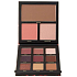 Barry M Velvet MultiPurpose Palette multifunkční paleta očních stínů, tvářenky, bronzeru a rozjasňovače 25 g