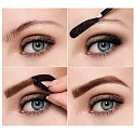 NeoCos Eyebrow Gel slupovací barva na obočí 02 Tmavě hnědá 10 g