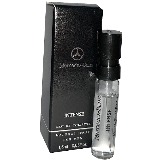 Mercedes-Benz Intense toaletní voda pro muže 1,5 ml s rozprašovačem, vialka