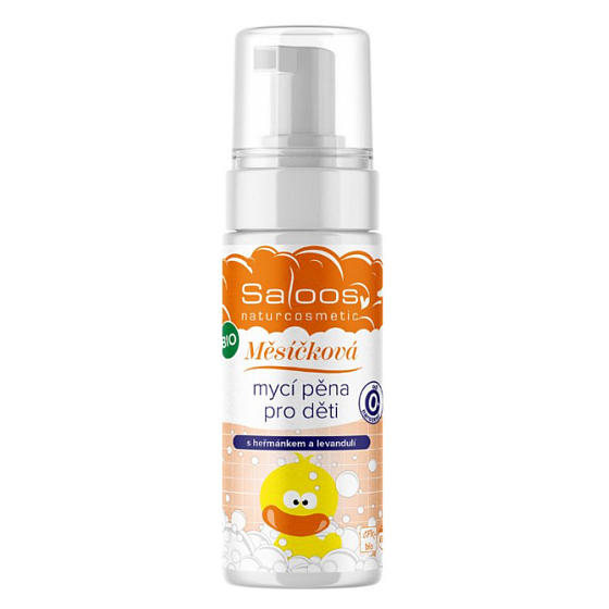 Saloos Bio Mydło w płynie do ciała i włosów dla dzieci 150 ml